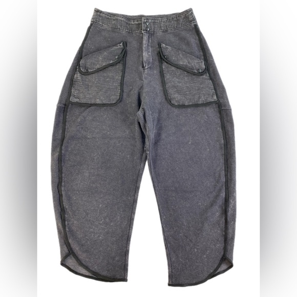 Free People Timko Pants  Black  Medium  EUC - Picture 6 of 16